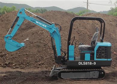 DLS818-9农用微型挖掘机