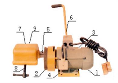 DM-1.1电动钢轨端面打磨机
